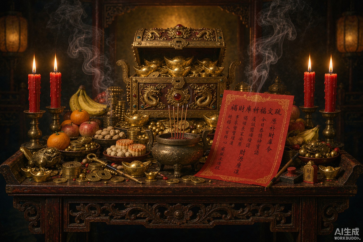 补财库祈福文疏